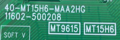 KIT DE TARJETAS PARA TV QLED TCL / MAIN 30800-000232 / 40-MT15H6-MAA2HG / 11602-500208 / MT9615 / 30801-000199 / T-CON 342911009C0F11 / TD-0001 / ST546 / DRIVER 08-D55C120-DR200AA / 40-055R63-DRC2LG / FUENTE 08-P302W0L-PW230AA / 40-P302WL-PWF1CG / 55R646 - Imagen 5